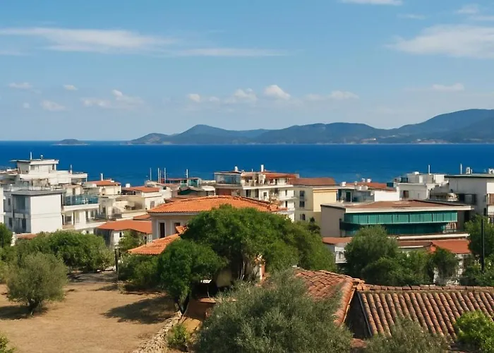 Panorama Albergue Méthana